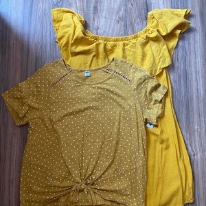 Old Navy Dress & Shirt Bundle